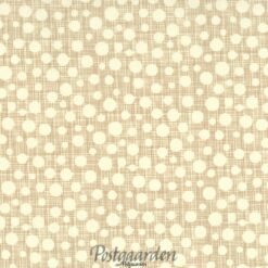 7578 Beige med streger og prikker patchworkstof