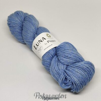 Skyblå Luna by Permin 889022 strikkegarn