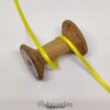 Gul satinbånd 3mm
