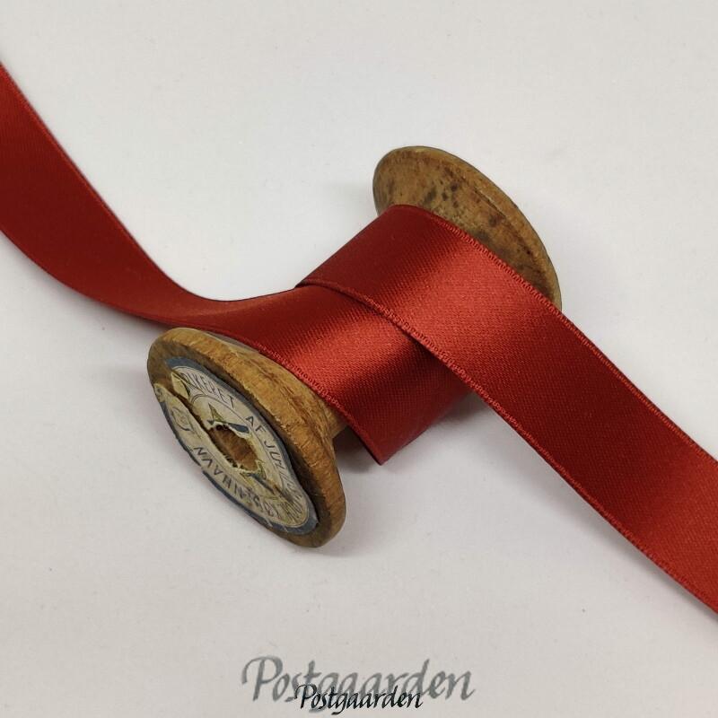 Rust satinbånd 16mm