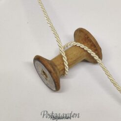 Råhvid 3mm kordel