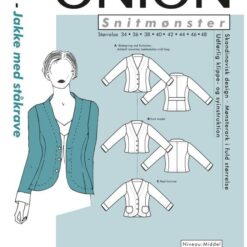 1040 - Jakke med Ståkrave - snitmønster fra ONION