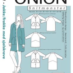 1051 - Jakke/frakke med sjalskrave - snitmønster fra ONION