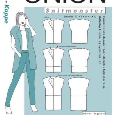 1052 - Kappe - snitmønster fra ONION