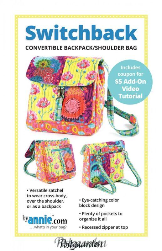 Switchback - patchwork mønster - by Annie