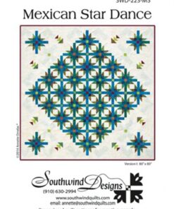 Mexican Star Dance - patchwork mønster