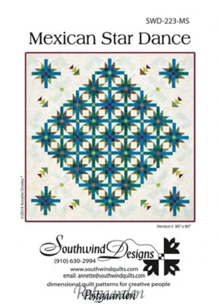 Mexican Star Dance - patchwork mønster