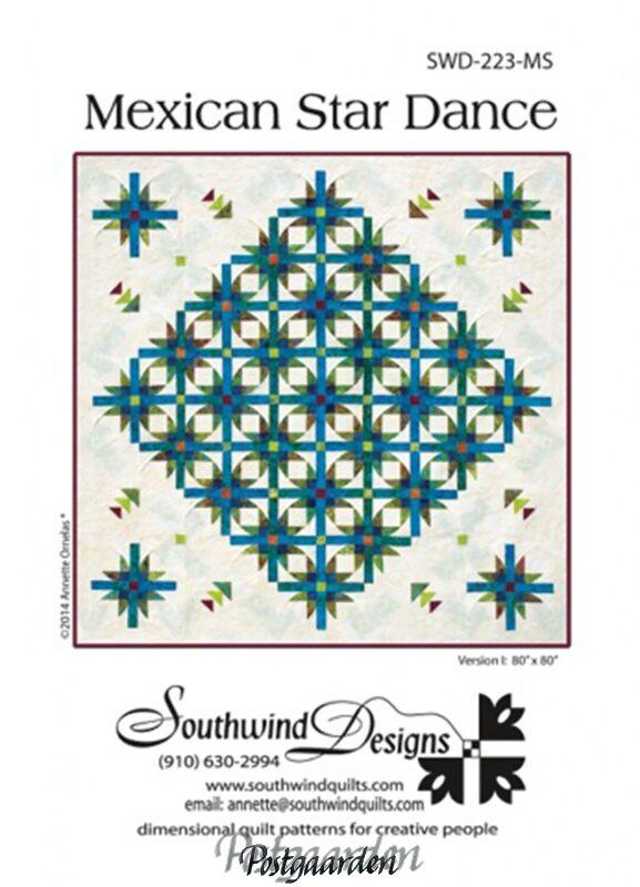 Mexican Star Dance - patchwork mønster