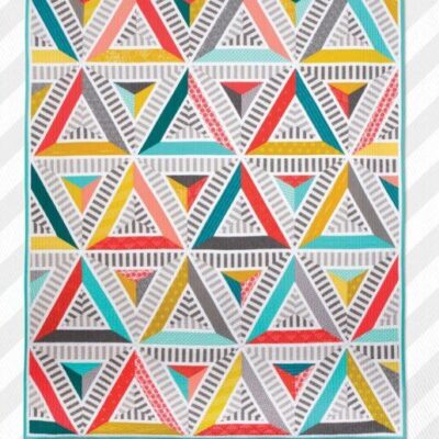 Semaphore stripes - patchwork mønster