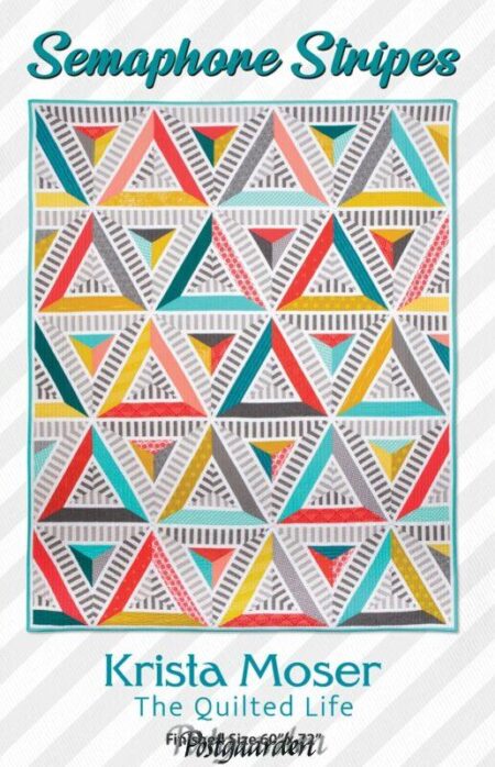 Semaphore stripes - patchwork mønster