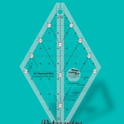 60 gr Diamond Ruler mini - Patchworklineal - Creative Grids