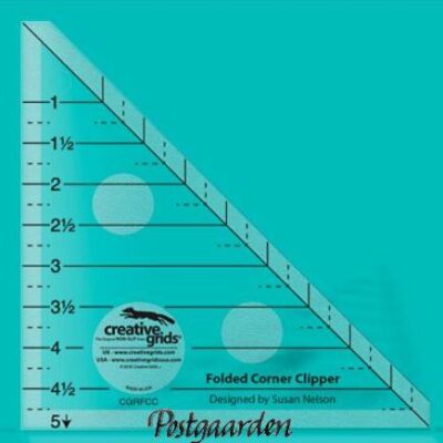 Folded Corner Clipper - patchworklineal - Creative Grids