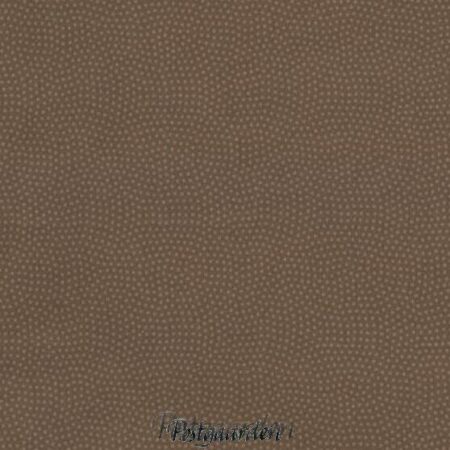 7595 Mellem brun med prikker patchworkstof