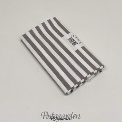 FQ7596 Lysgrå hvid strib patchworkstof