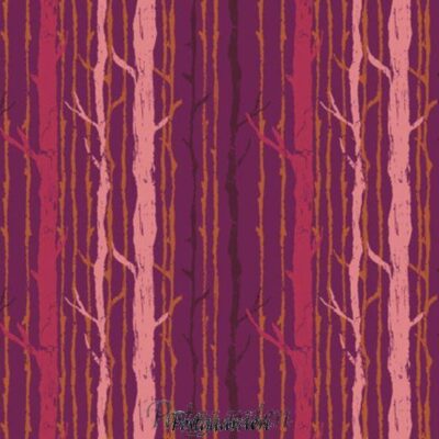 7591 Bordeaux med stammer patchworkstof