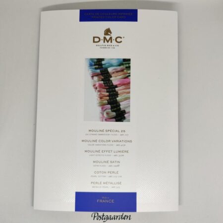 DMC Farvekort trykt broderigarn