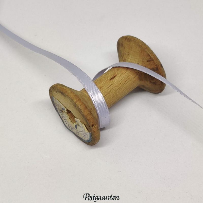 Lyslilla satinbånd 6mm