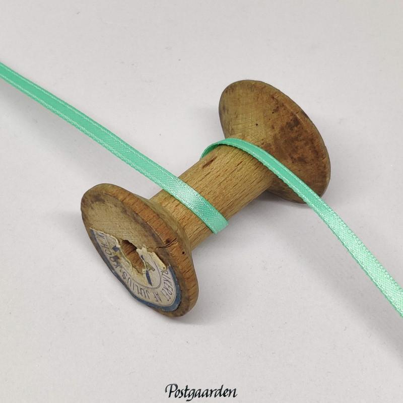 Mintgrøn satinbånd 3mm
