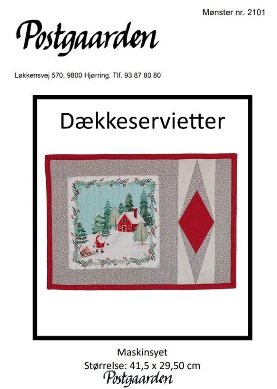 Mønster patchwork dækkeserviet