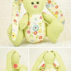 Kanin - patchwork mønster