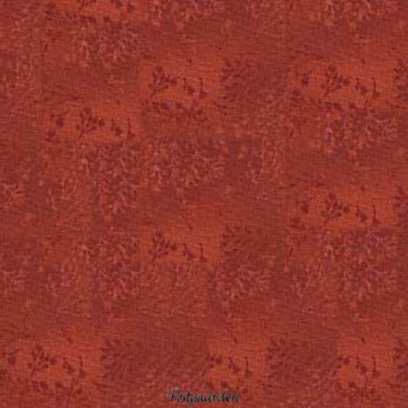 7615 - Rust patchworkstof med grene