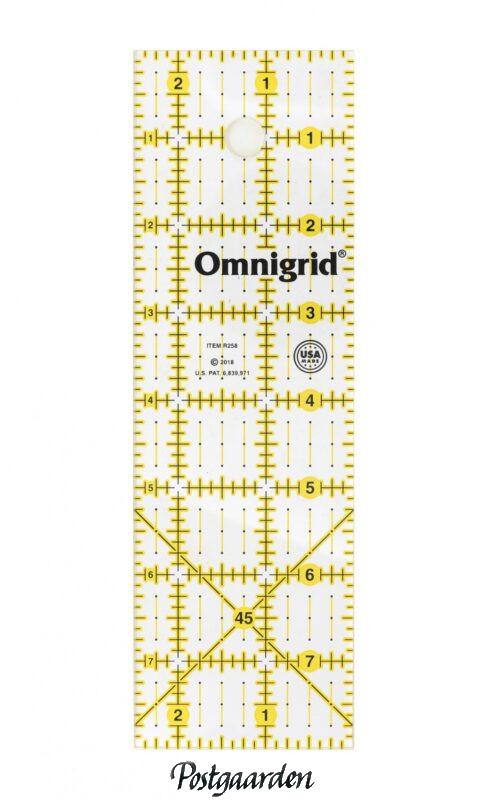 omnigrid patchwork lineal 2½" x 8"