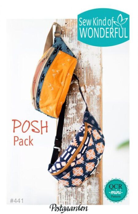 Posh Pack - taske mønster