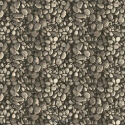 7637 Brune sten patchworkstof