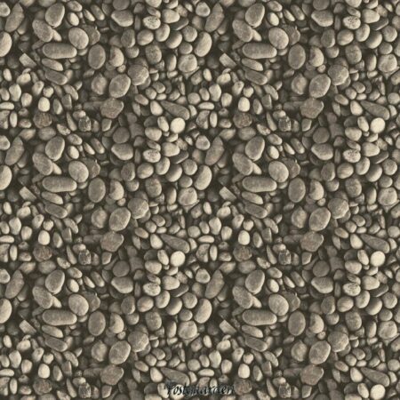 7637 Brune sten patchworkstof