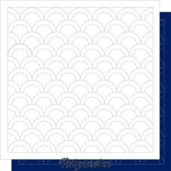 Indigo Sashiko Sampler nr. 1201