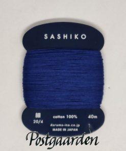 215 sashiko broderigarn mellemblå - postgaarden.com