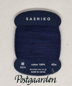 216 sashiko broderigarn mørkblå - postgaarden.com