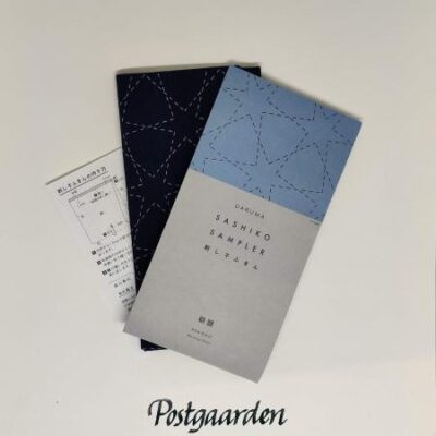 8431 1204 sashiko broderi sampler - postgaarden.com