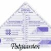 Small Diagonal Set Triangle Patchworklineal - Marti Michell