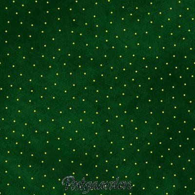 7650 Grøn med guldprik patchworkstof