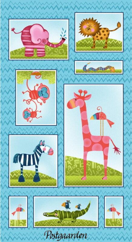 7652 Silly safari panel