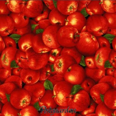 7656 Æbler patchwork stof