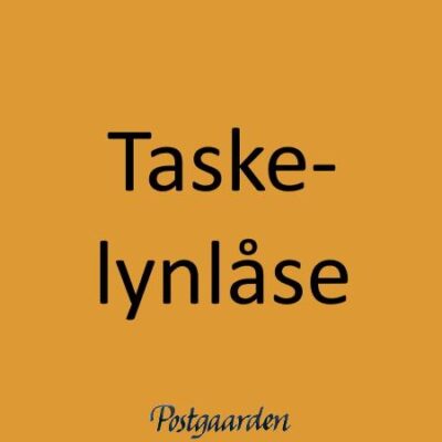 Taskelynlåse