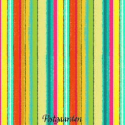 7669 multi farvet stribet patchworkstof