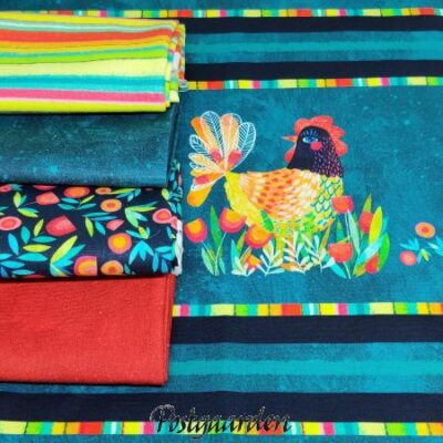 HB001 stofpakke patchworkstof