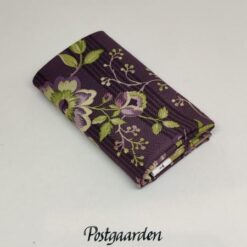 FQ7679 Lilla med passion blomst patchworkstof - postgaarden.com