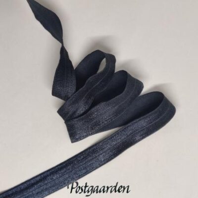 navy foldeelastik mørkblå - postgaarden.com
