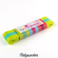 tula pink webbings Lime og Turquoise hank postgaarden.com - pakke