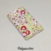 Gul med blomster fat quarter patchworkstof