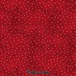7698 rød med hvide prikker patchworkstof - postgaarden.com