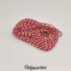 FLGS1 flagsnor rød hvid 1,1mm - postgaarden.com