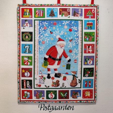 7704 Jule pakkekalender 2022 patchwork - postgaarden.com