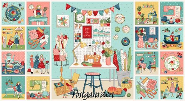 7705 Sy panel patchworkstof - postgaarden.com