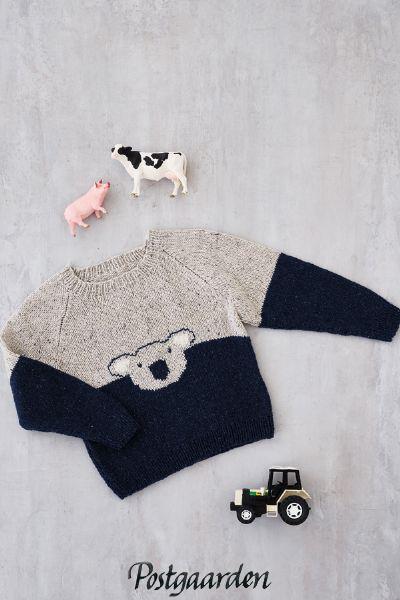 Koala bluse Luna by permin strikkemønster - postgaarden.com