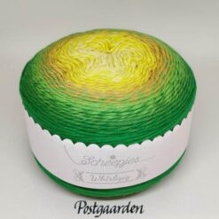 Whirligig fra scheepjes green to ochre strikkegarn garn - postgaarden.com